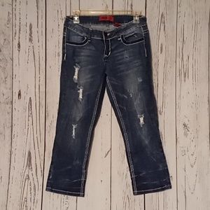 Zanadi 9 Denim Capri sz 9